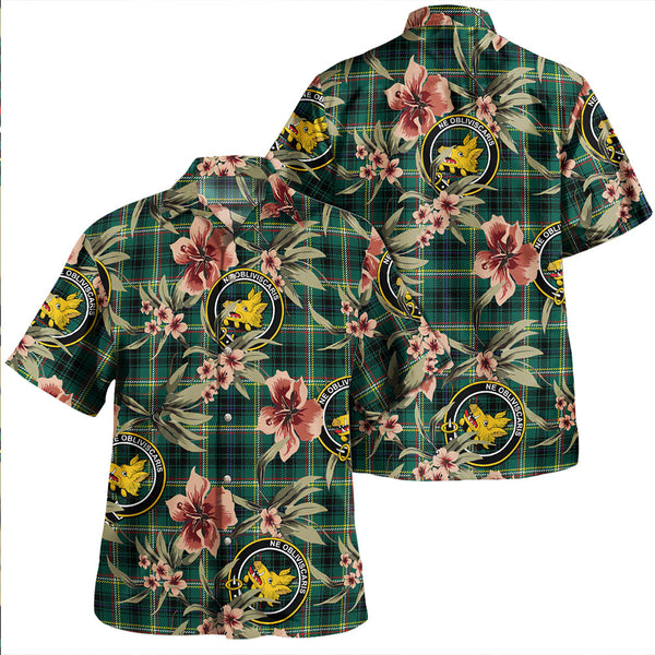 Campbell Marquis of Lorne Modern 2 Clan Badge Tartan Aloha Hawaiian Shirt Tropical Old Style