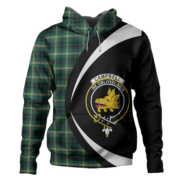 Campbell Marquis of Lorne Modern 2 Clan Badge Tartan Hoodie Circle Style