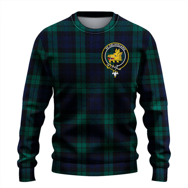 Campbell Modern 2 Clan Badge Tartan Knitted Sweater