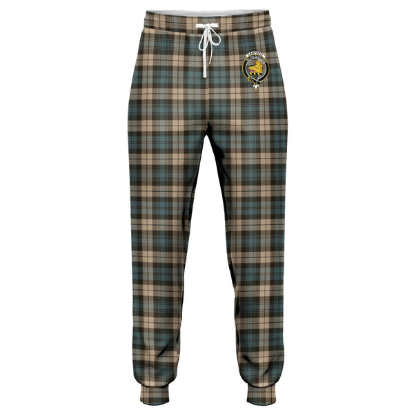 Campbell Weathered 2 Clan Badge Tartan Jogger Pants