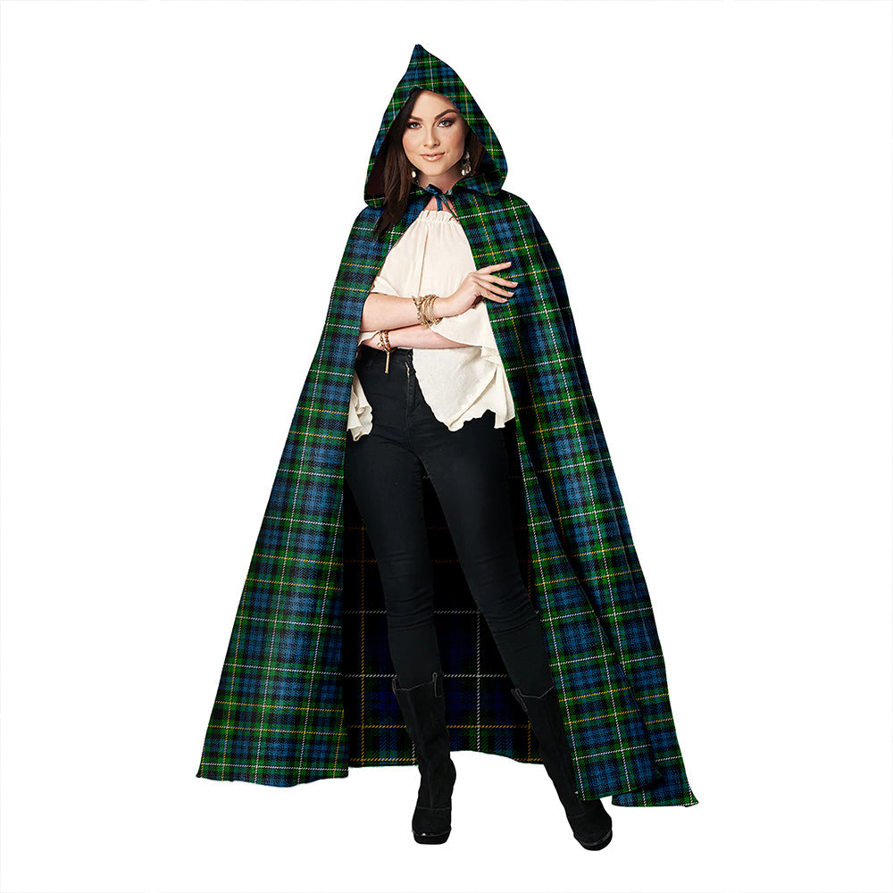 Campbell of Argyll 1815 Ancient 2 Clan Badge Tartan Hooded Cloak