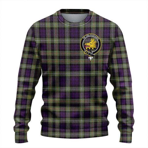 Campbell of Argyll 1815 Weathered 2 Clan Badge Tartan Knitted Sweater