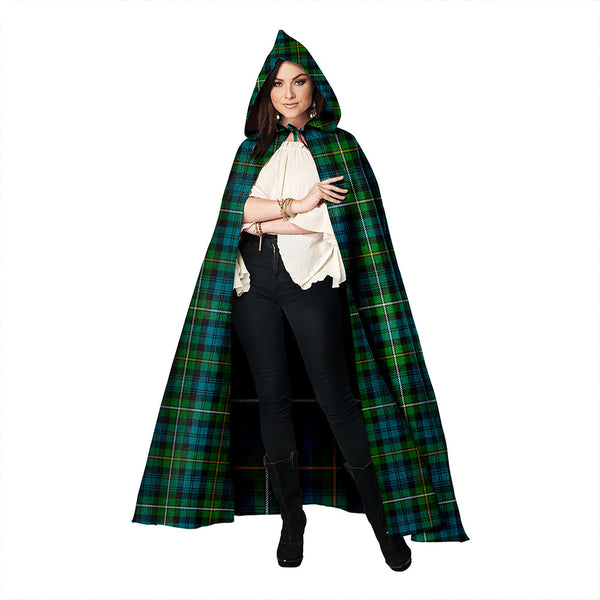 Campbell of Argyll Ancient 2 Clan Badge Tartan Hooded Cloak