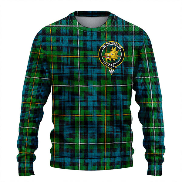 Campbell of Argyll Ancient 2 Clan Badge Tartan Knitted Sweater