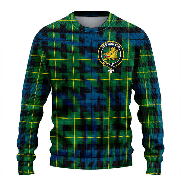 Campbell of Breadalbane 1819 Modern 2 Clan Badge Tartan Knitted Sweater