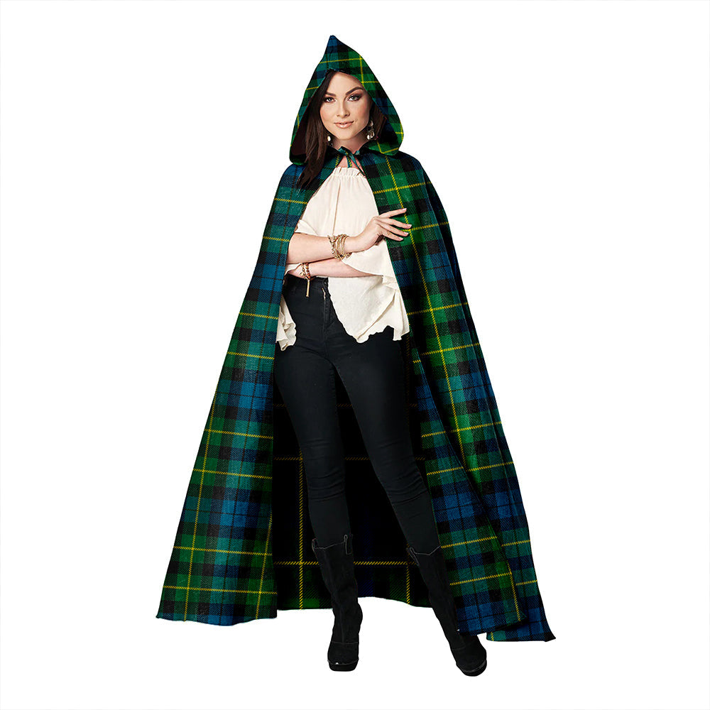 Campbell of Breadalbane 1819 Modern 2 Clan Badge Tartan Hooded Cloak