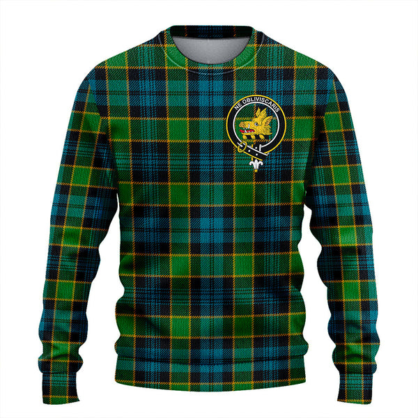 Campbell of Breadalbane Ancient 2 Clan Badge Tartan Knitted Sweater