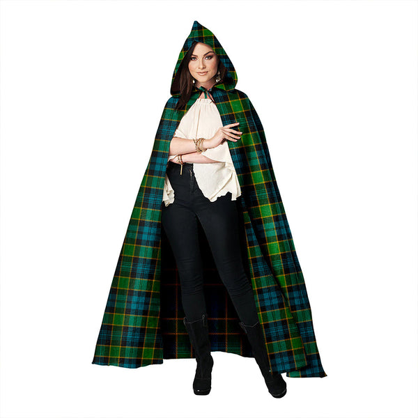 Campbell of Breadalbane Ancient 2 Clan Badge Tartan Hooded Cloak