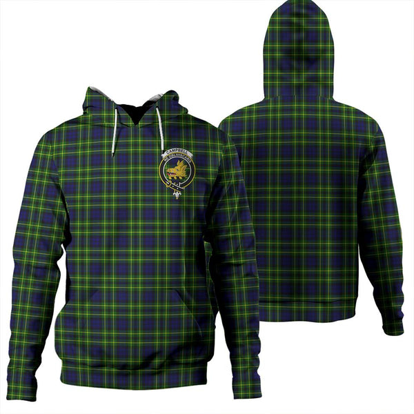 Campbell of Breadalbane Modern Tartan Classic Crest Hoodie