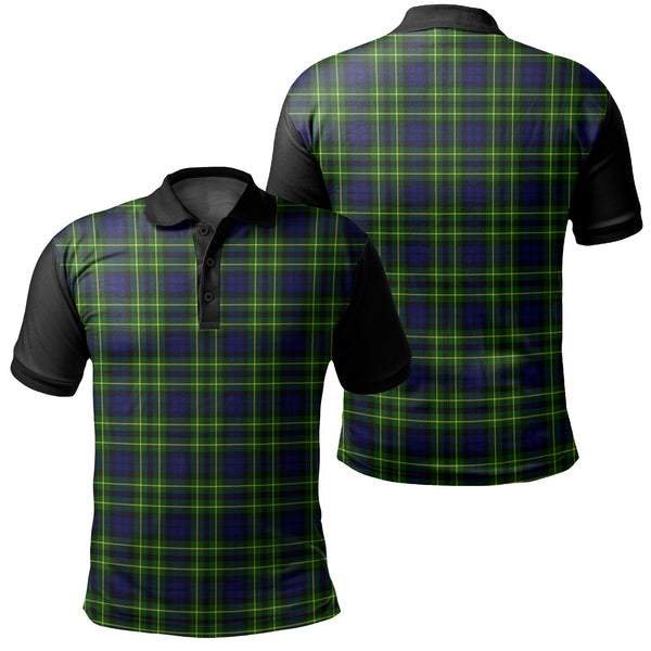 Campbell of Breadalbane Modern Tartan Classic Polo Shirt Black Neck 1 Style