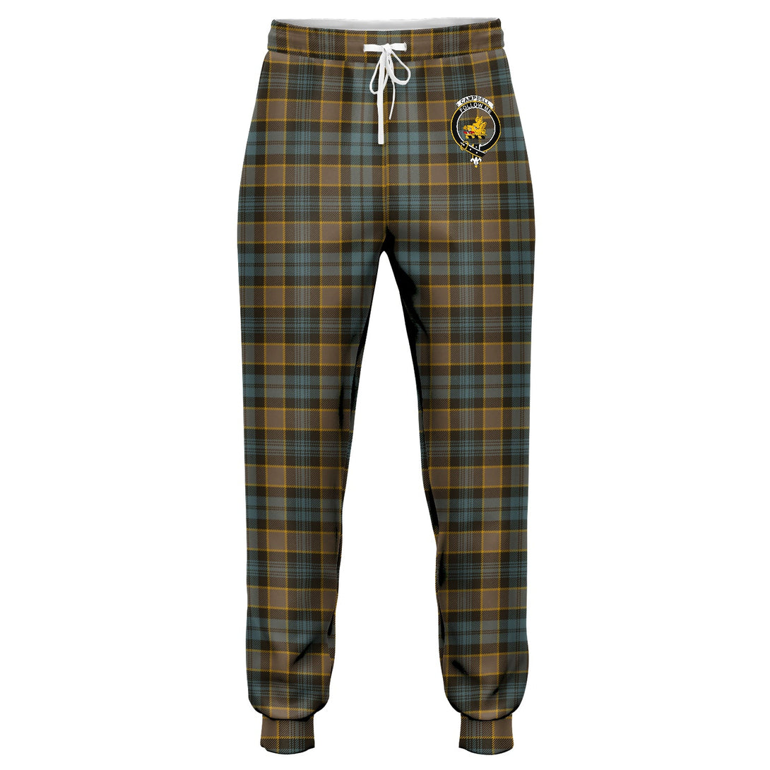 Campbell of Breadalbane Weathered 2 Clan Badge Tartan Jogger Pants