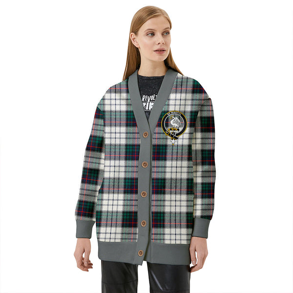 Campbell of Cawdor Dress Modern 2 Clan Badge Tartan V-neck Cardigan