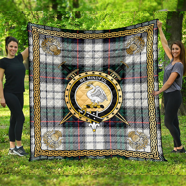 Campbell of Cawdor Dress Modern 2 Clan Badge Tartan Premium Quilt Celtic Shield