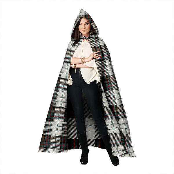 Campbell of Cawdor Dress Weathered 2 Clan Badge Tartan Hooded Cloak