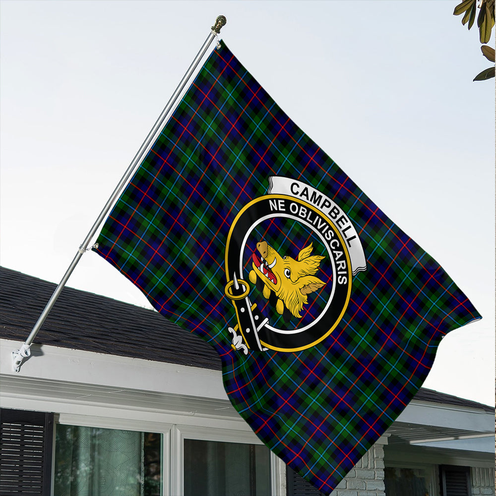 Campbell of Cawdor Modern Classic Crest House Flag