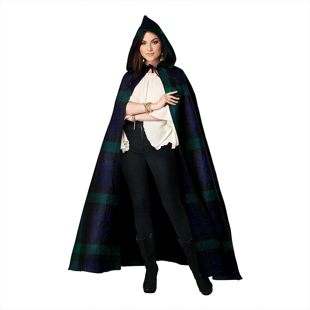 Campbell of Glenlyon Modern 2 Clan Badge Tartan Hooded Cloak