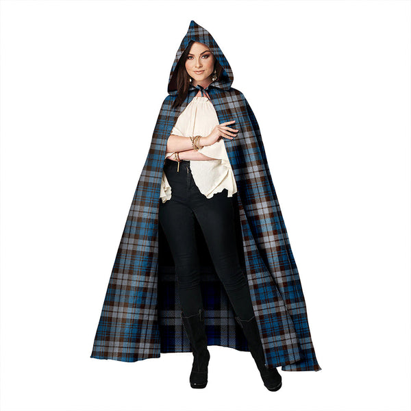 Campbell of Inveraray Modern 2 Clan Badge Tartan Hooded Cloak