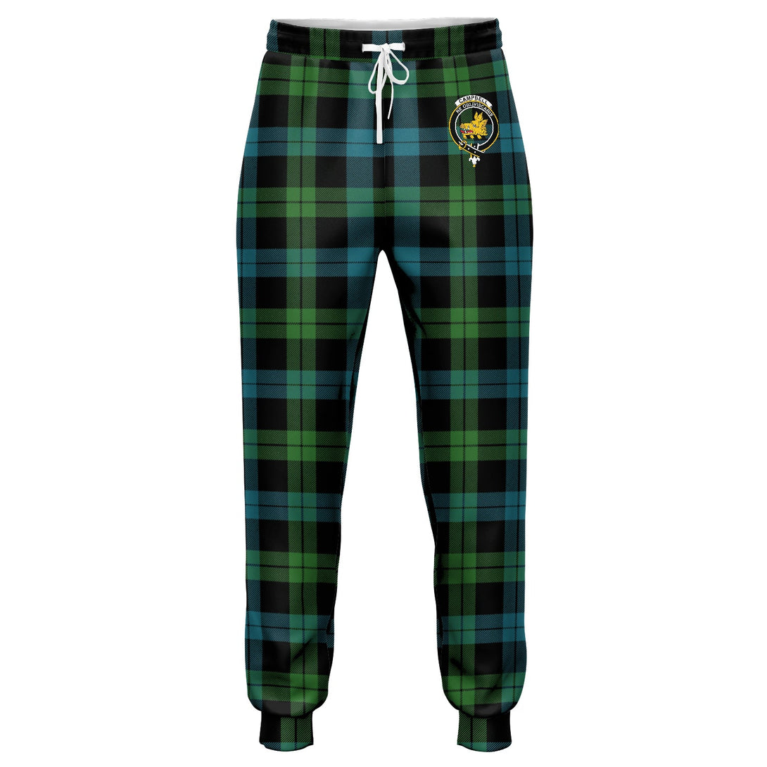 Campbell of Lochawe Ancient 2 Clan Badge Tartan Jogger Pants