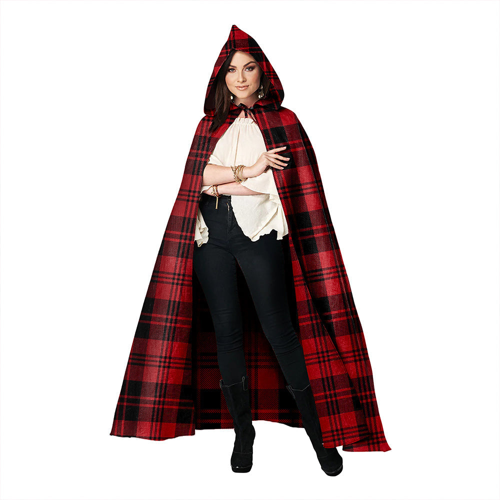 Campbell of Lochlane Ancient 2 Clan Badge Tartan Hooded Cloak