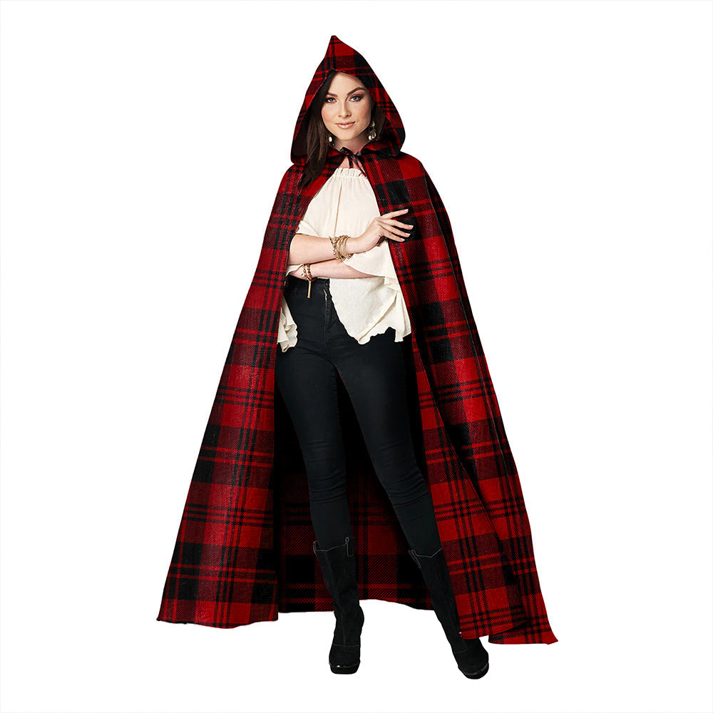 Campbell of Lochlane Modern 2 Clan Badge Tartan Hooded Cloak