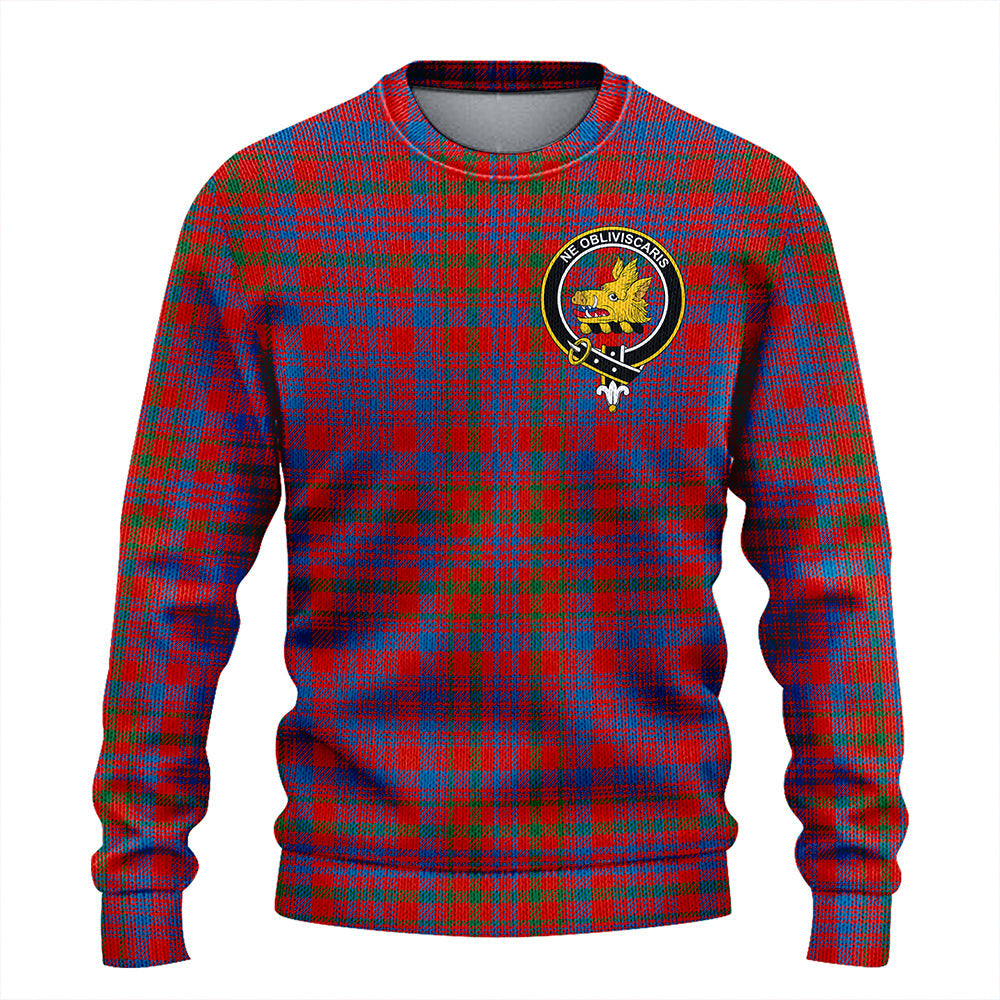 Campbell of Loudon Plaid Ancient 2 Clan Badge Tartan Knitted Sweater