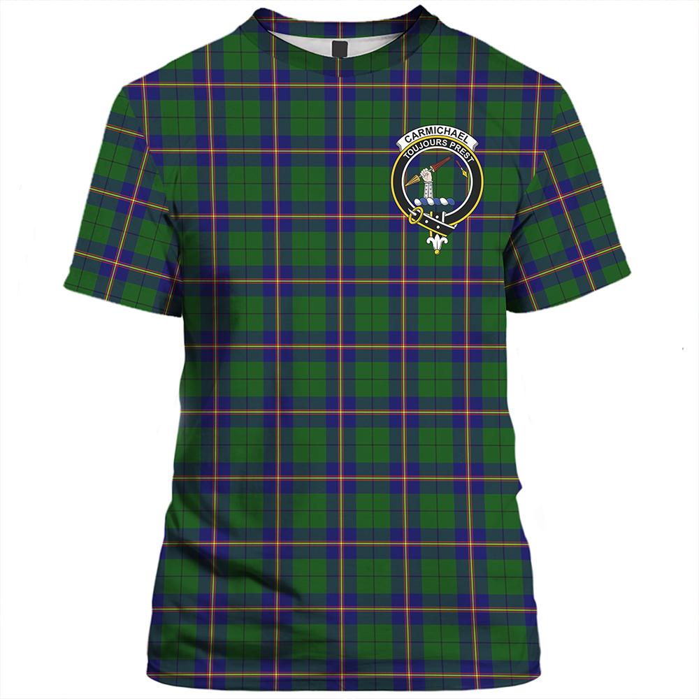 Carmichael Ancient Tartan Classic Crest T-Shirt