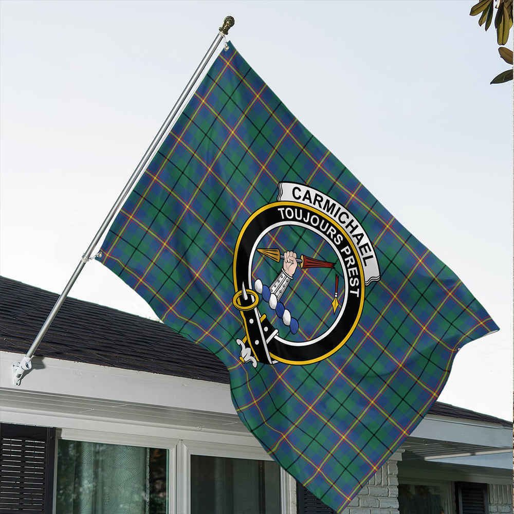 Carmichael Ancient Classic Crest House Flag