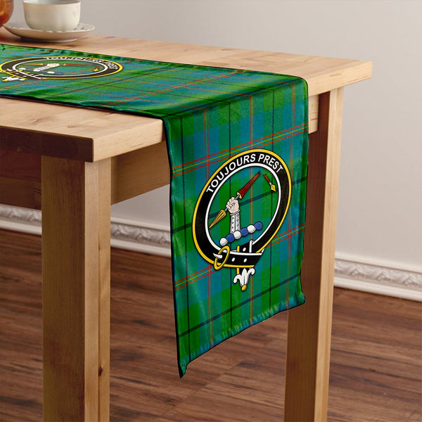 Carmichael Ancient Clan Badge Tartan Table Runner