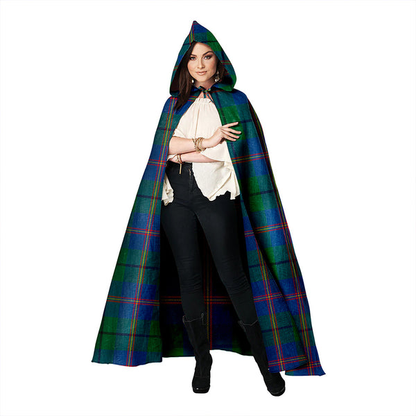 Carmichael Modern Clan Badge Tartan Hooded Cloak