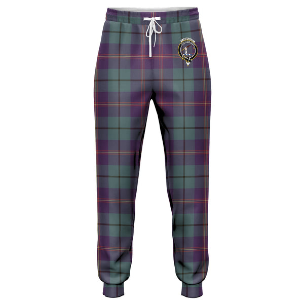 Carmichael Weathered 2 Clan Badge Tartan Jogger Pants