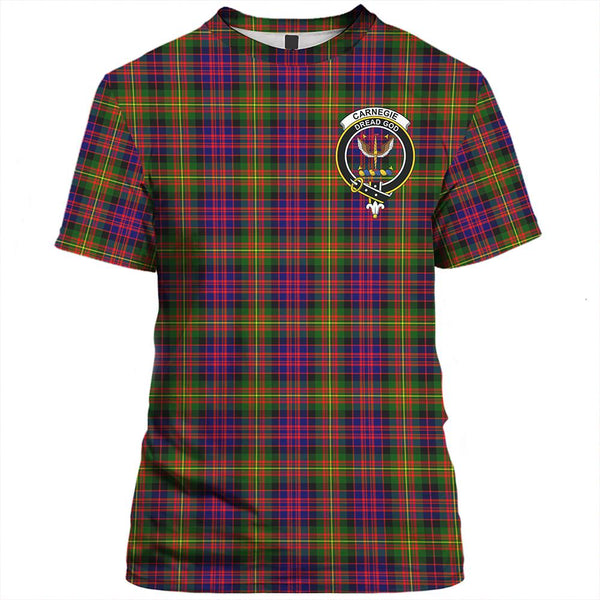 Carnegie Ancient Tartan Classic Crest T-Shirt