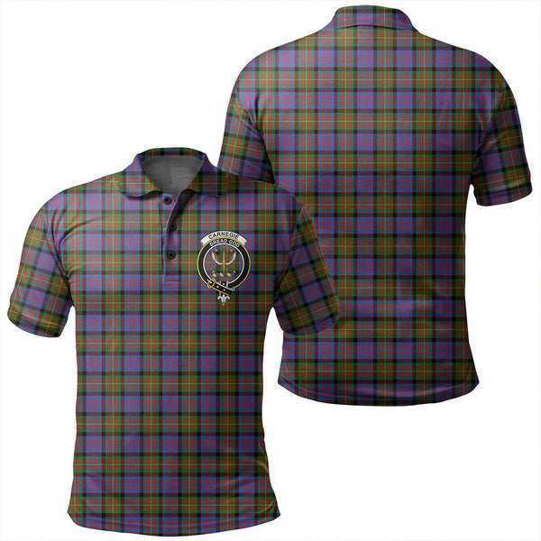 Carnegie Ancient Tartan Classic Crest Polo Shirt