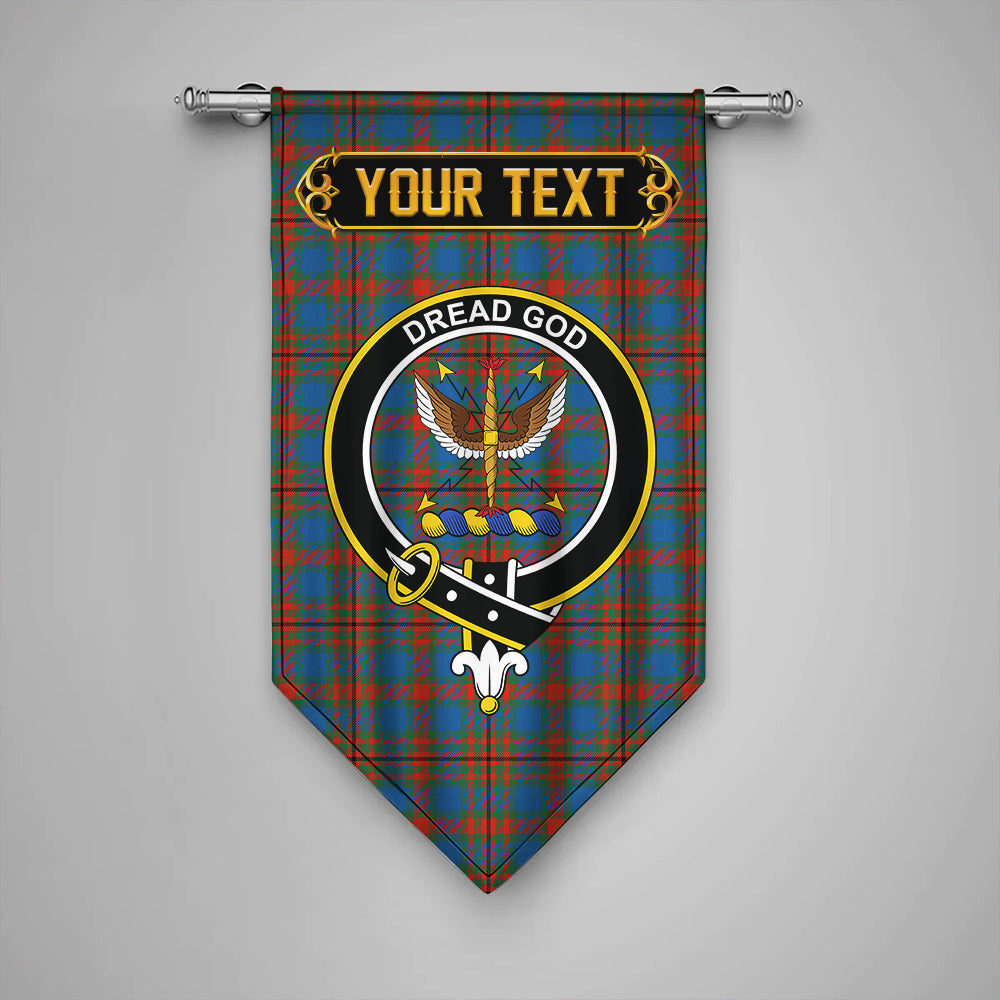 Carnegie Ancient Clan Badge Tartan Gonfalon Personalize