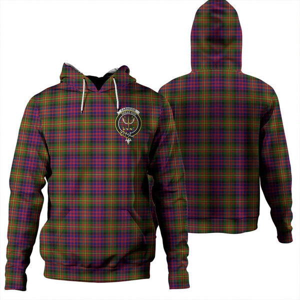 Carnegie Modern Tartan Classic Crest Hoodie