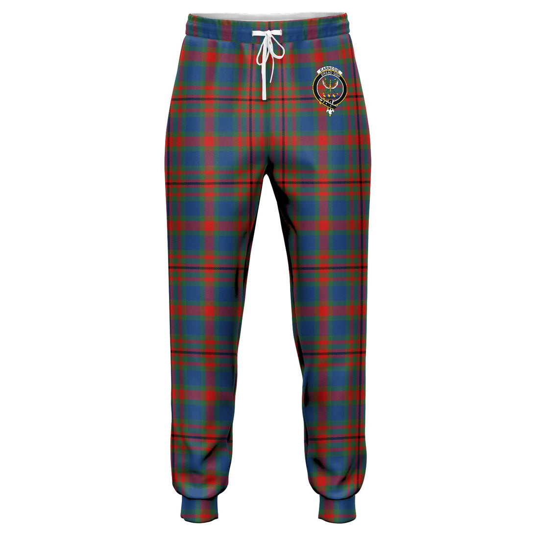 Carnegie Modern Clan Badge Tartan Jogger Pants