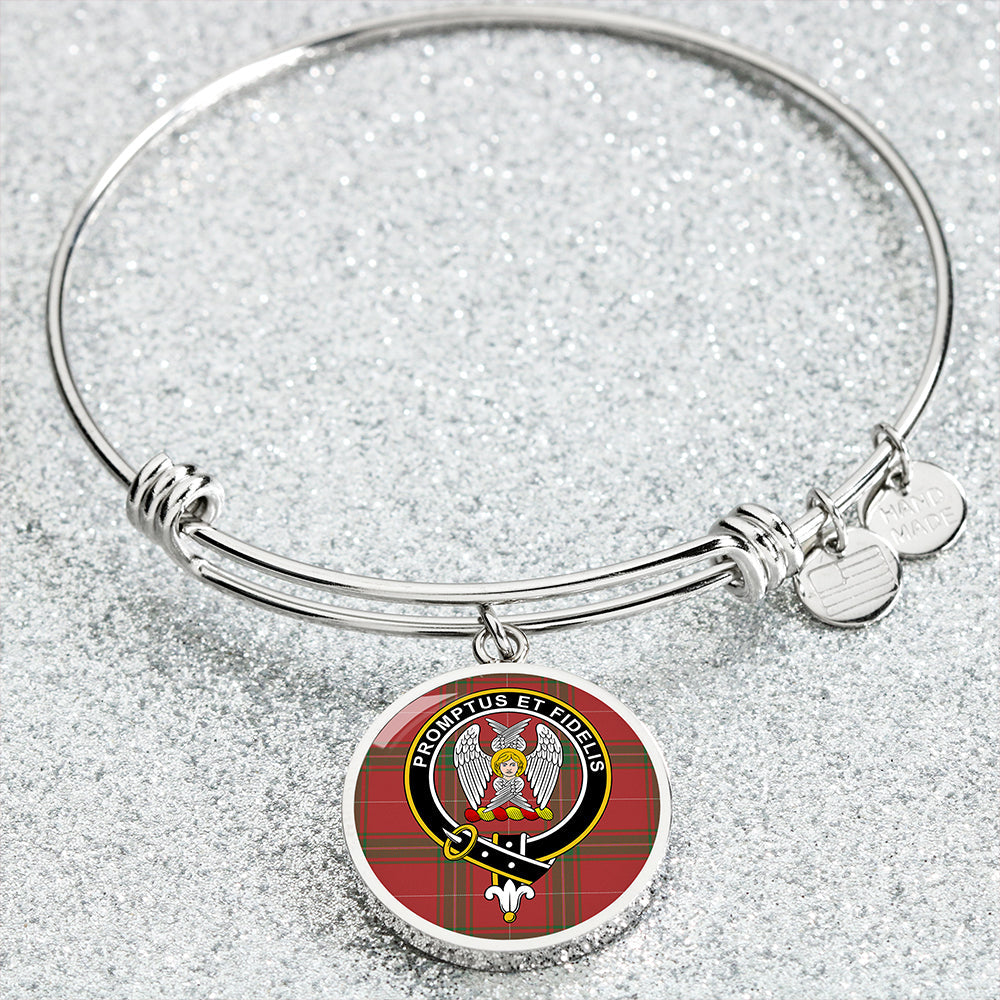 Carruthers Ancient Clan Badge Tartan Classic Circle Bangle