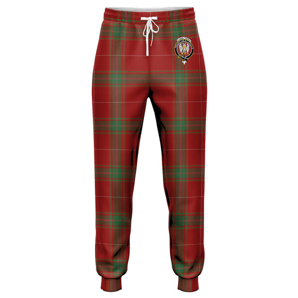 Carruthers Modern Clan Badge Tartan Jogger Pants