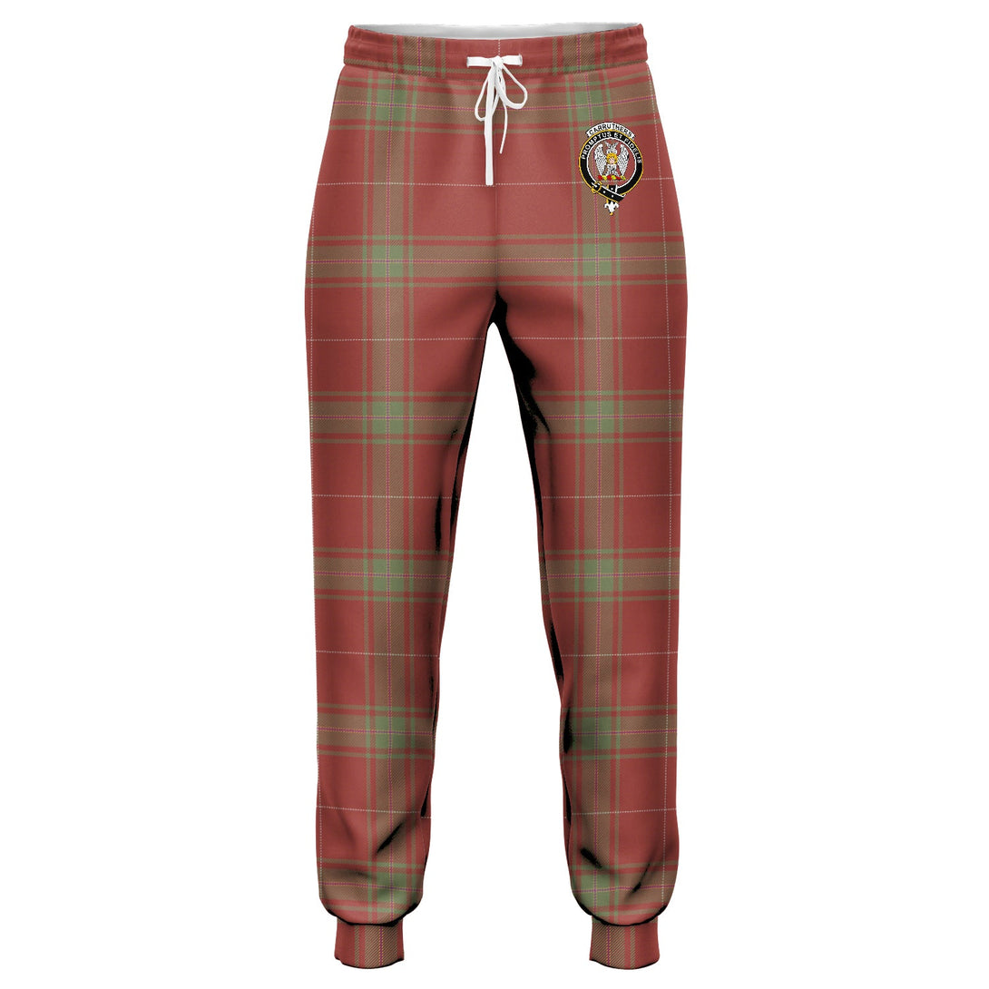 Carruthers Weathered Clan Badge Tartan Jogger Pants