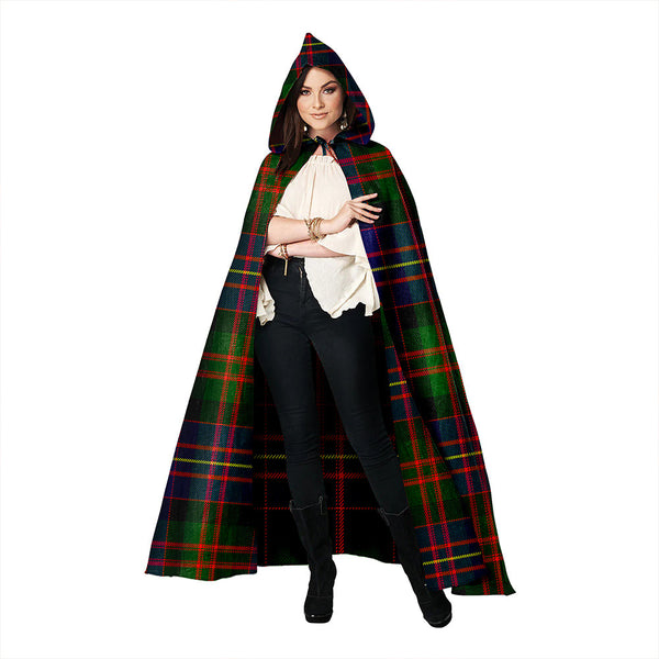 Chalmers Modern Clan Badge Tartan Hooded Cloak