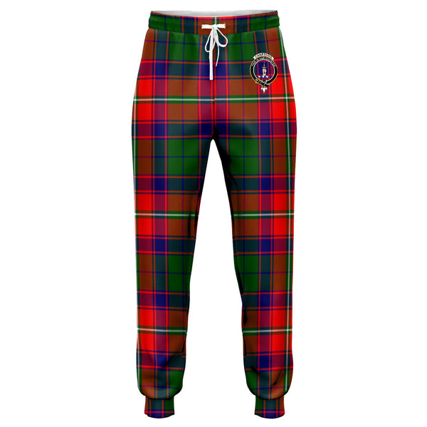 Charteris District Clan Badge Tartan Jogger Pants