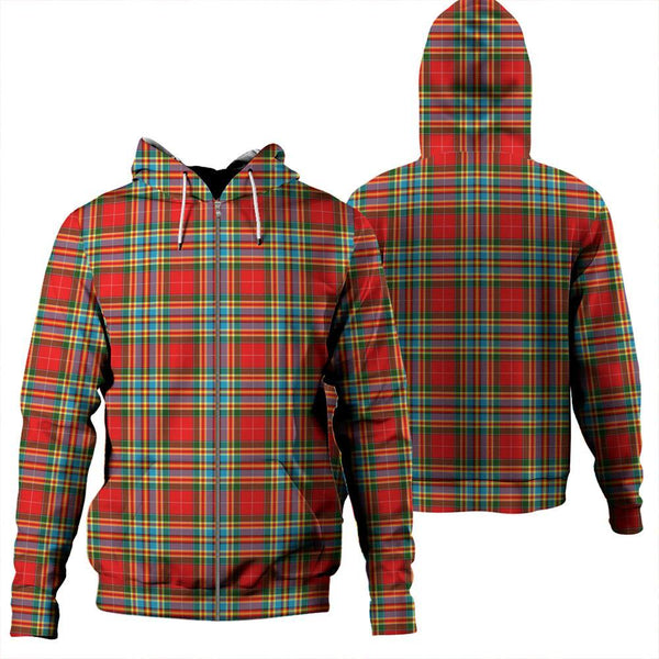 Chattan Tartan Classic Zipper Hoodie