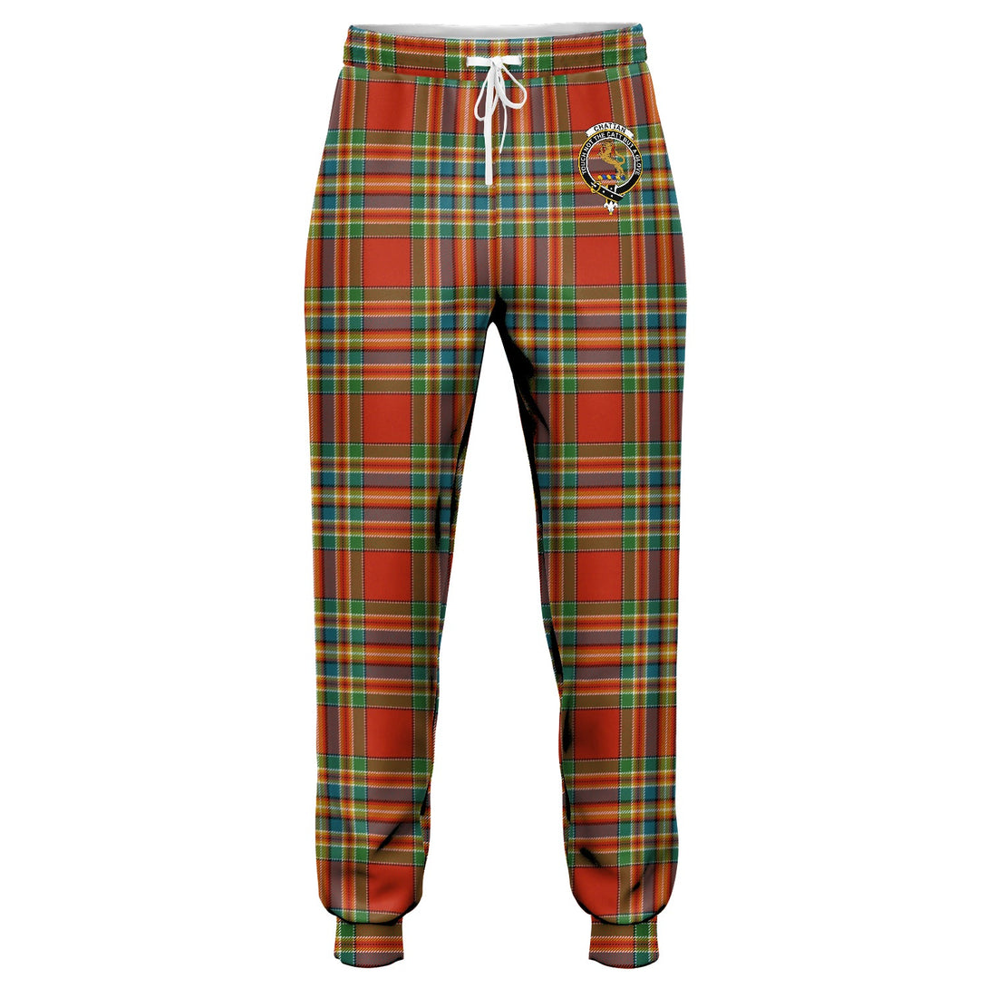 Chattan Ancient Clan Badge Tartan Jogger Pants