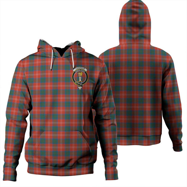 Chisholm Ancient Tartan Classic Crest Hoodie