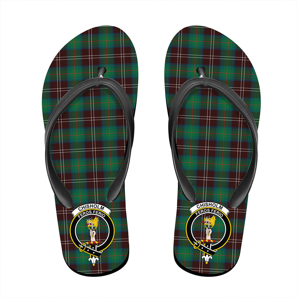 Chisholm Hunting Ancient Classic Crest Flip Flop