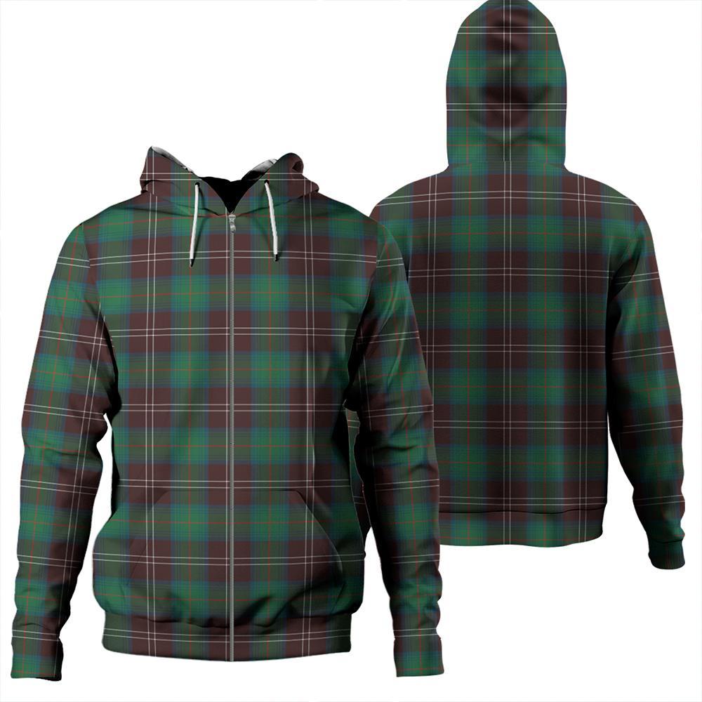 Chisholm Hunting Ancient Tartan Classic Zipper Hoodie