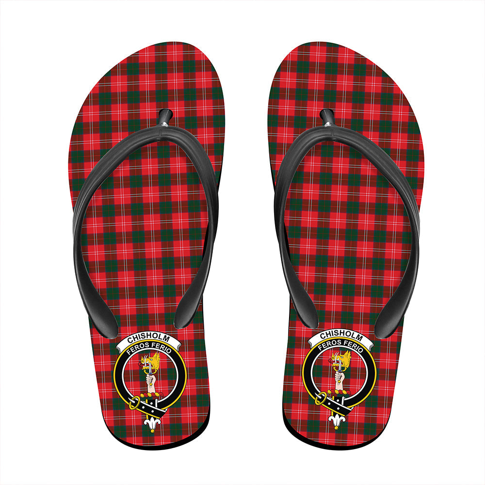 Chisholm Modern Classic Crest Flip Flop