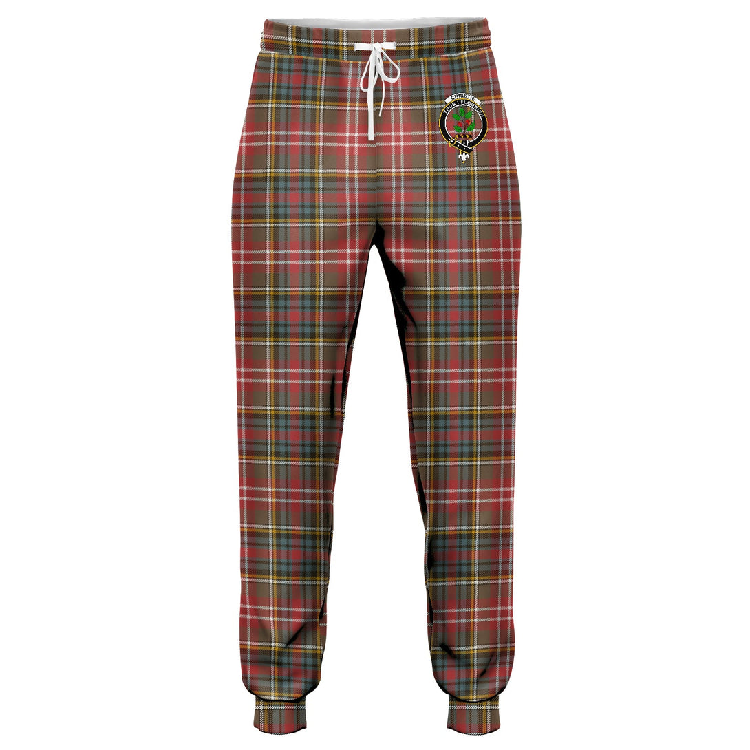 Christie Weathered Clan Badge Tartan Jogger Pants