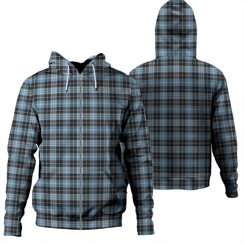 Clark Ancient Tartan Classic Zipper Hoodie