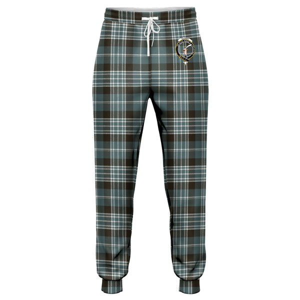 Clark Weathered Clan Badge Tartan Jogger Pants