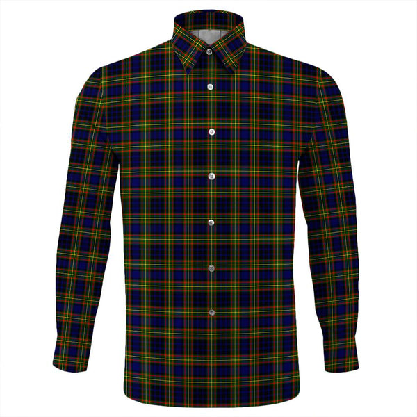 Clelland Modern Tartan Classic Long Sleeve Button Shirt